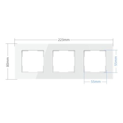 Immax NEO 07542L - Raam lülitite, pistikupesade ja termostaatide jaoks 3Z
