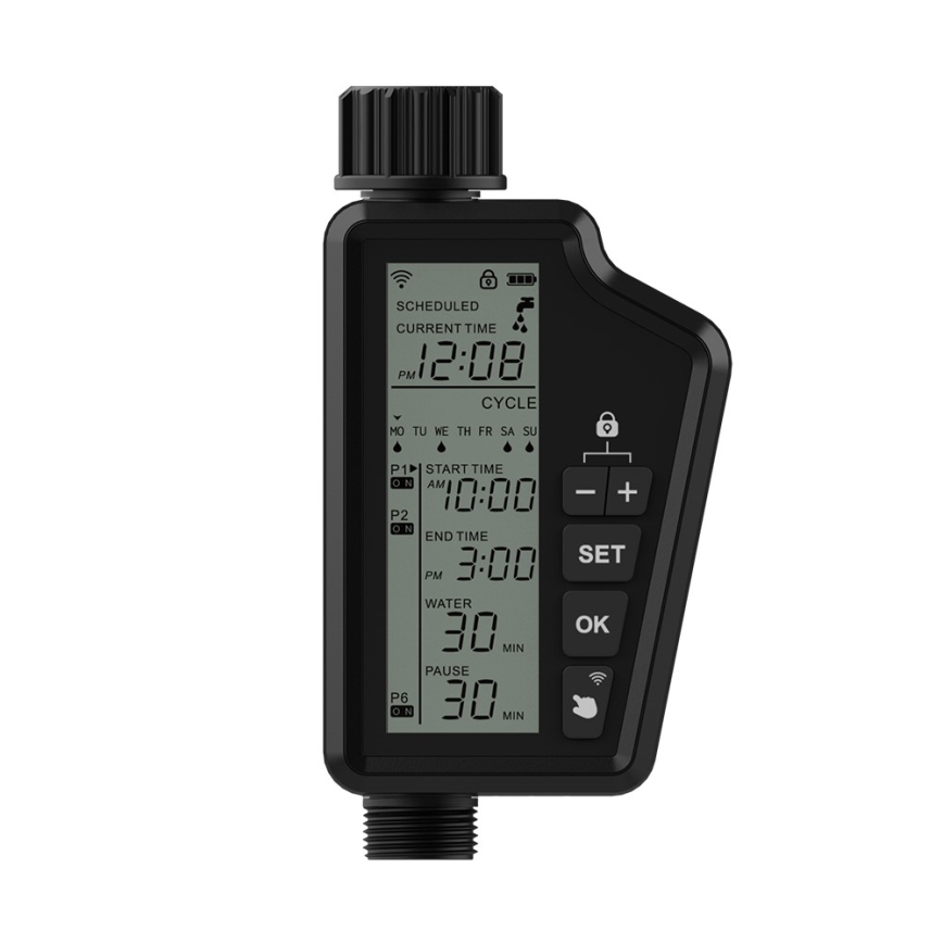 Immax NEO 07556L - Kastmisventiil 4xAA IP65 Wi-Fi Tuya