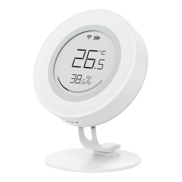Immax NEO 07557L - Nutikas temperatuuri- ja niiskusandur 1xCR2430 Tuya
