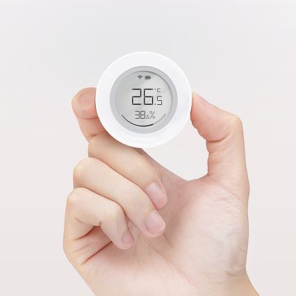 Immax NEO 07557L - Nutikas temperatuuri- ja niiskusandur 1xCR2430 Tuya