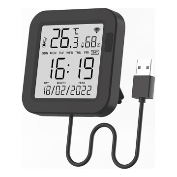 Immax NEO 07559L - Kontroller temperatuur- ja niiskuseanduriga 5V Wi-Fi