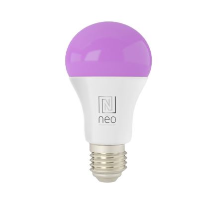 Immax NEO 07712L - LED RGB+CCT Hämardatav pirn NEO LITE Smart E27/9W/230V Wi-Fi Tuya 2200 - 6500K