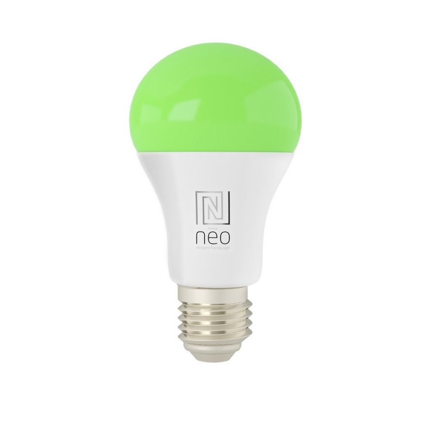 Immax NEO 07712L - LED RGB+CCT Hämardatav pirn NEO LITE Smart E27/9W/230V Wi-Fi Tuya 2200 - 6500K