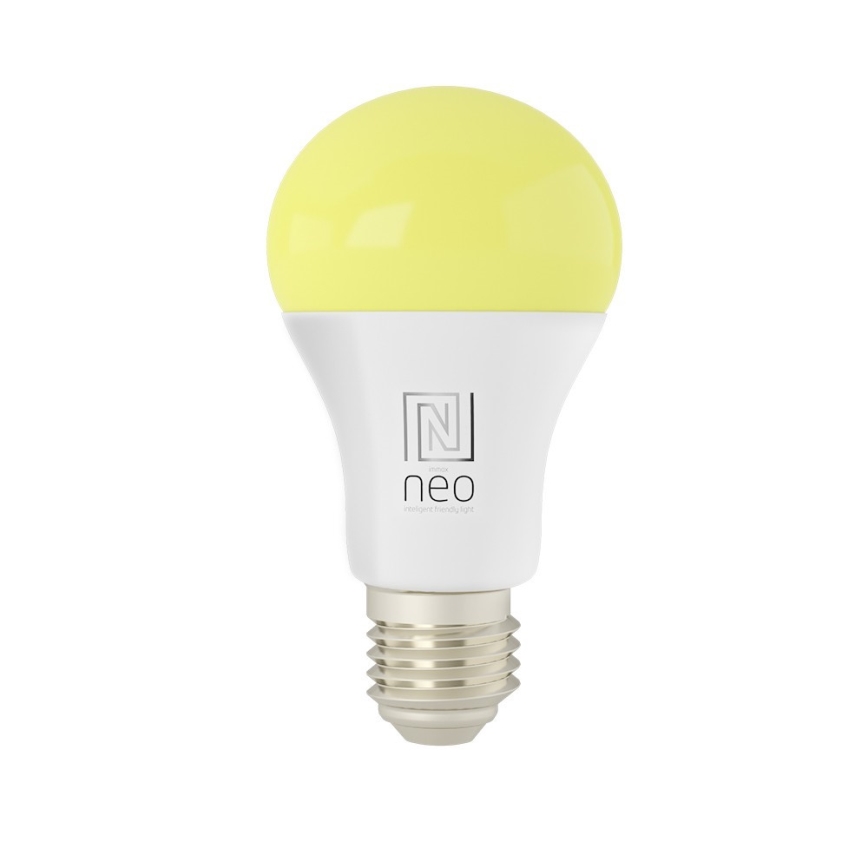 Immax NEO 07712L - LED RGB+CCT Hämardatav pirn NEO LITE Smart E27/9W/230V Wi-Fi Tuya 2200 - 6500K