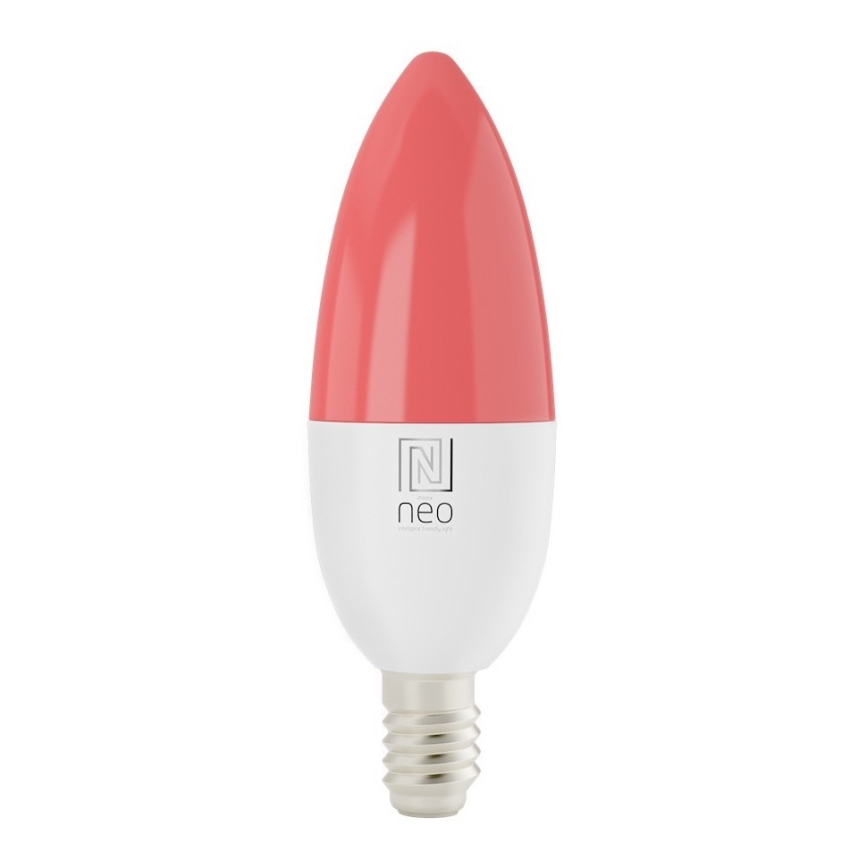Immax NEO 07716L - LED RGB+CCT Hämardatav pirn E14/5,5W/230V 2700K Wi-Fi Tuya