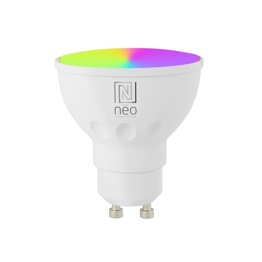 Immax NEO 07724CDO - KOMPLEKT 3x LED RGB+CCT Hämardatav pirn GU10/4,8W/230V 2700-6500K Wi-Fi Tuya + kaugjuhtimispult