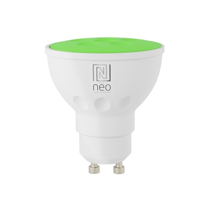 Immax NEO 07724L - LED RGB+CCT Hämardatav pirn GU10/4,8W/230V 2700K Wi-Fi Tuya