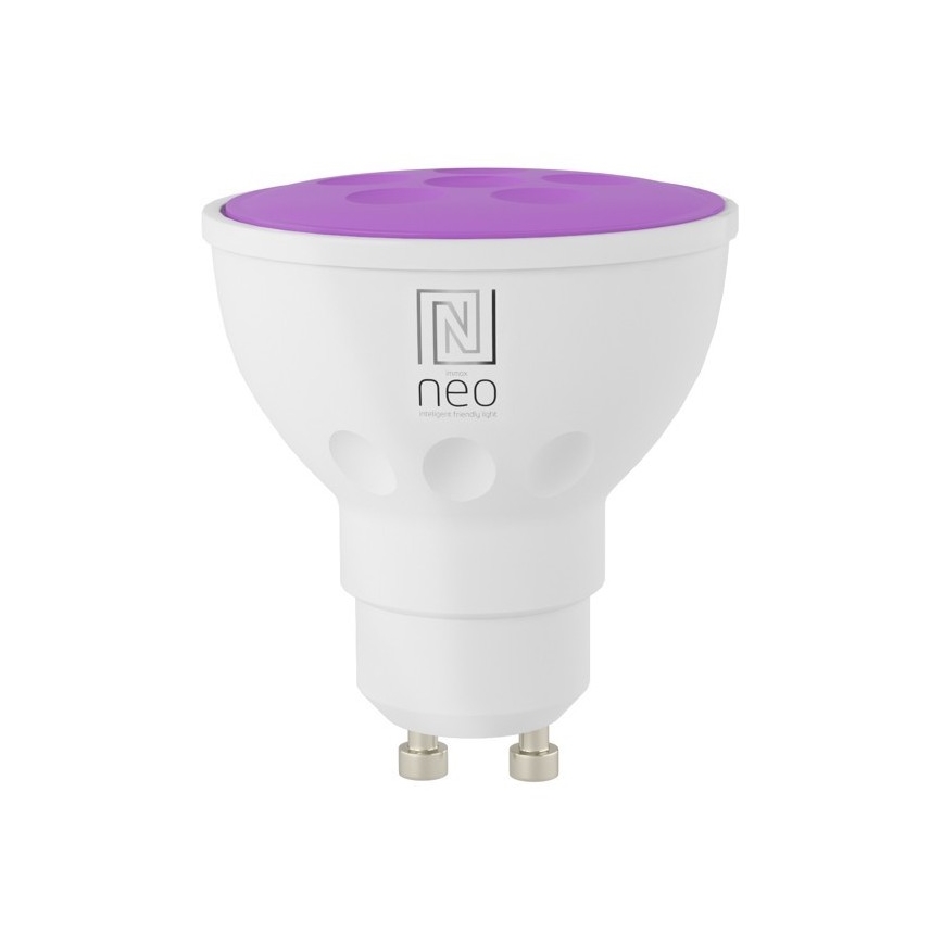 Immax NEO 07724L - LED RGB+CCT Hämardatav pirn GU10/4,8W/230V 2700K Wi-Fi Tuya