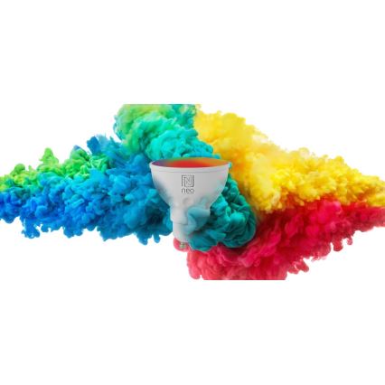Immax NEO 07724L - LED RGB+CCT Hämardatav pirn GU10/4,8W/230V 2700K Wi-Fi Tuya