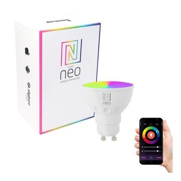 Immax NEO 07724L - LED RGB+CCT Hämardatav pirn GU10/5,5W/230V 2700K Wi-Fi Tuya