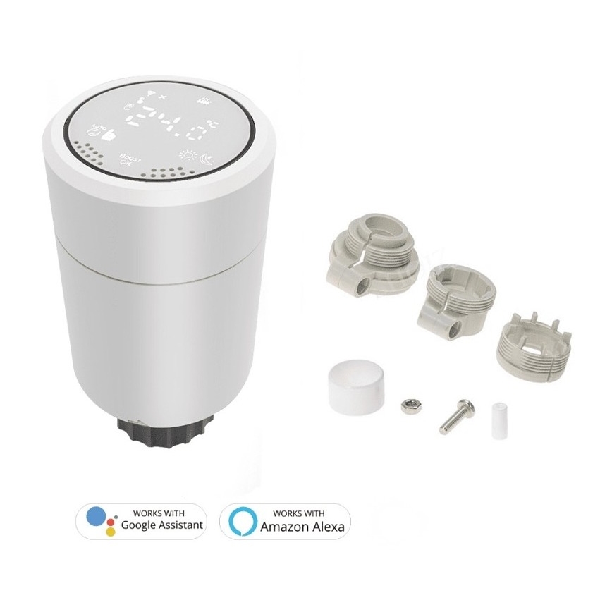 Immax NEO 07732L - Termostaatpea 2xAA/3V Tuya