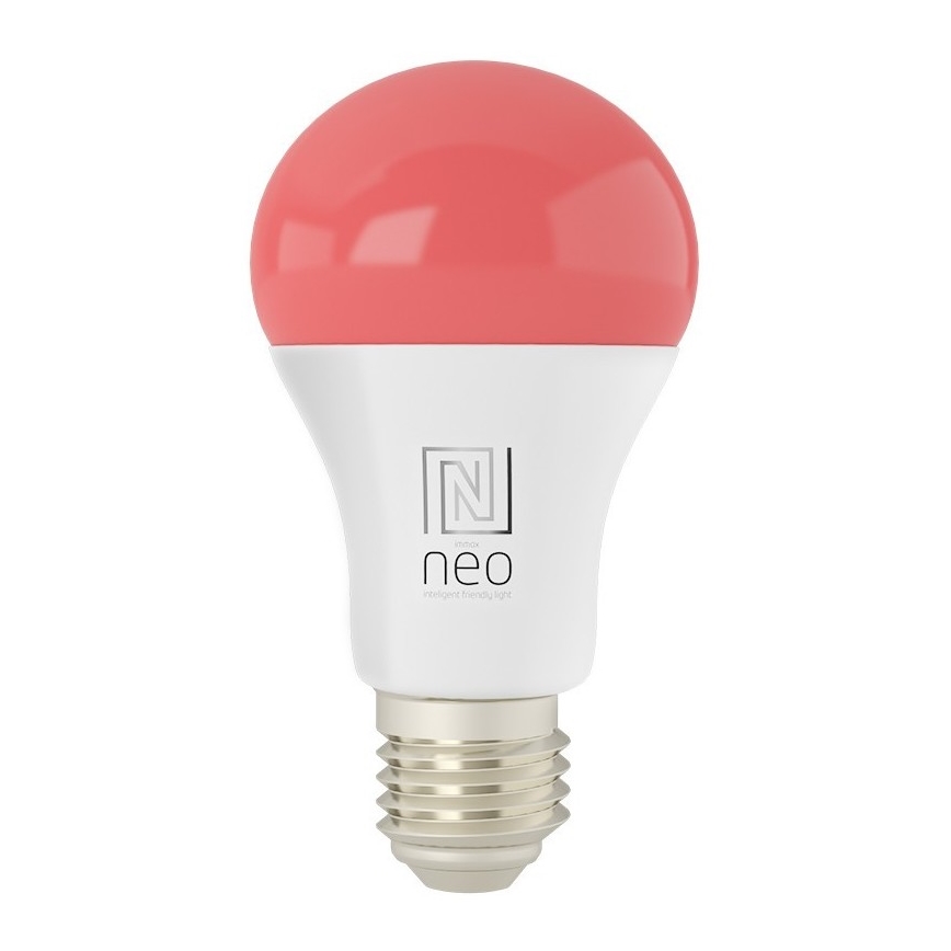 Immax NEO 07733L - LED RGB+CCT Hämardatav pirn NEO LITE E27/11W/230V 2700 - 6500K Wi-Fi Tuya