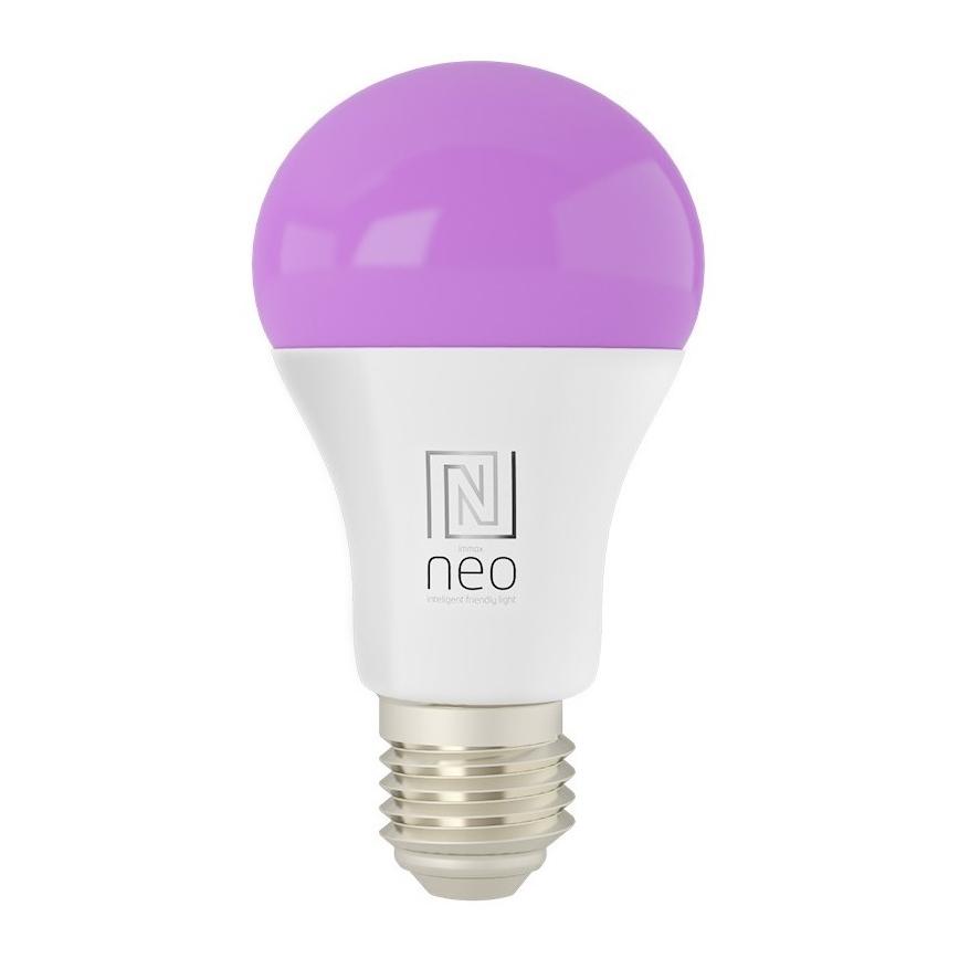 Immax NEO 07733L - LED RGB+CCT Hämardatav pirn NEO LITE E27/11W/230V 2700 - 6500K Wi-Fi Tuya