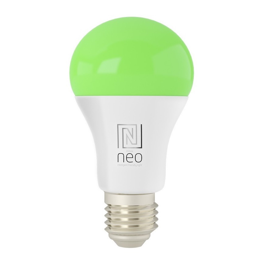 Immax NEO 07733L - LED RGB+CCT Hämardatav pirn NEO LITE E27/11W/230V 2700 - 6500K Wi-Fi Tuya