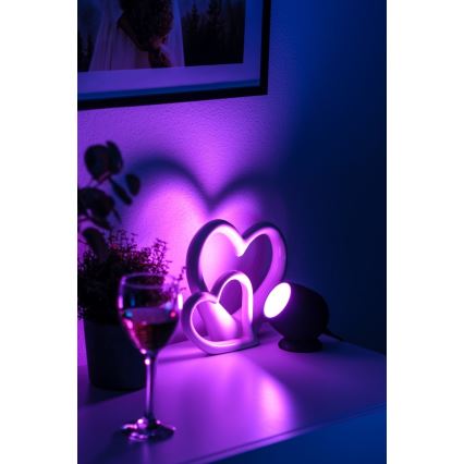 Immax NEO 07739L - LED RGB+CCT Hämardatav laualamp ATMOSPHERE LED/3W/5V Wi-Fi Tuya