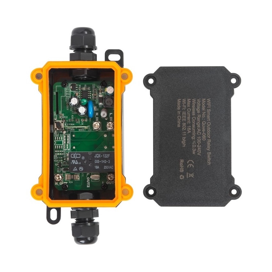 Immax NEO 07746L - Nutikas välilüliti NEO LITE 3680W/230V/16A IP68 Wi-Fi Tuya