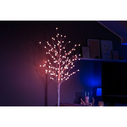 Immax NEO 07750L - LED RGB+CW Väli hämardatav jõulukaunistus NEO LITE LED/7,2W/230V 1,8m IP44 Wi-Fi Tuya puu