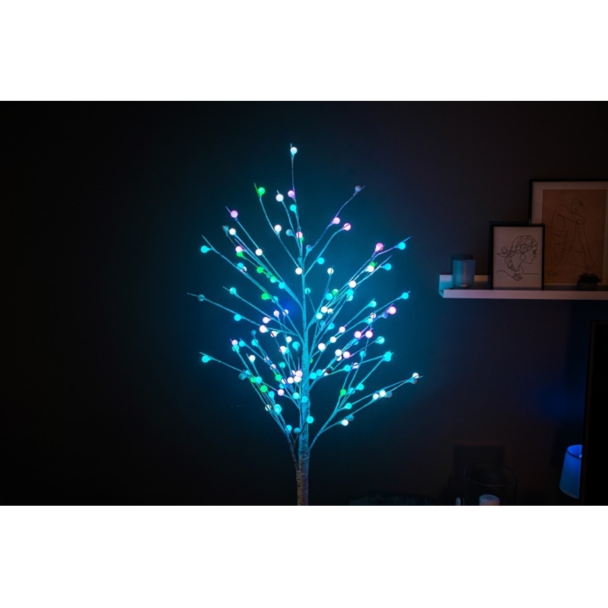 Immax NEO 07750L - LED RGB+CW Väli hämardatav jõulukaunistus NEO LITE LED/7,2W/230V 1,8m IP44 Wi-Fi Tuya puu