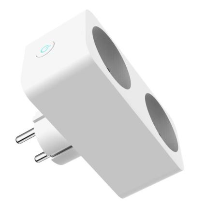 Immax NEO 07751L - Nutikas pistikupesa jagaja NEO LITE 2x16A/230V Wi-Fi Tuya