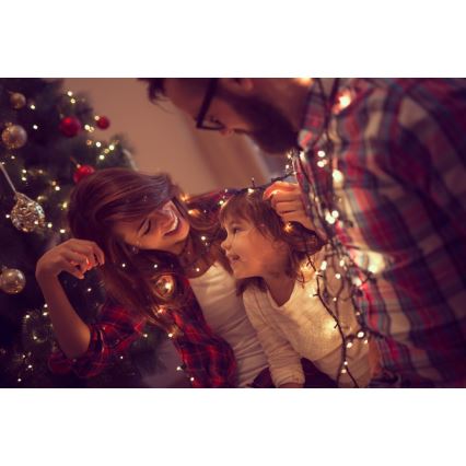 Immax NEO 07756L - LED-hämardatav välisvalguskett NEO LITE 400 LED / 10 funktsiooni 43 m IP44 Wi‑Fi Tuya mitmevärviline