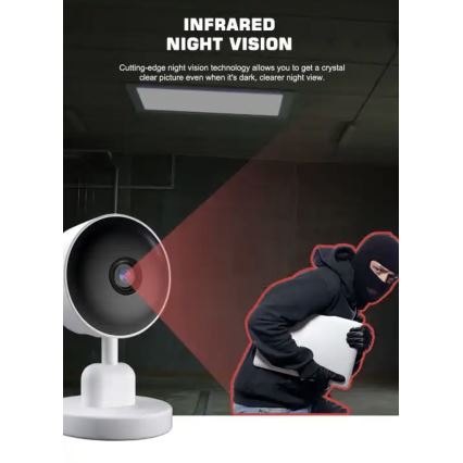 Immax NEO 07784L - Nutikas sisekaamera NEO LITE 3MP Wi-Fi Tuya