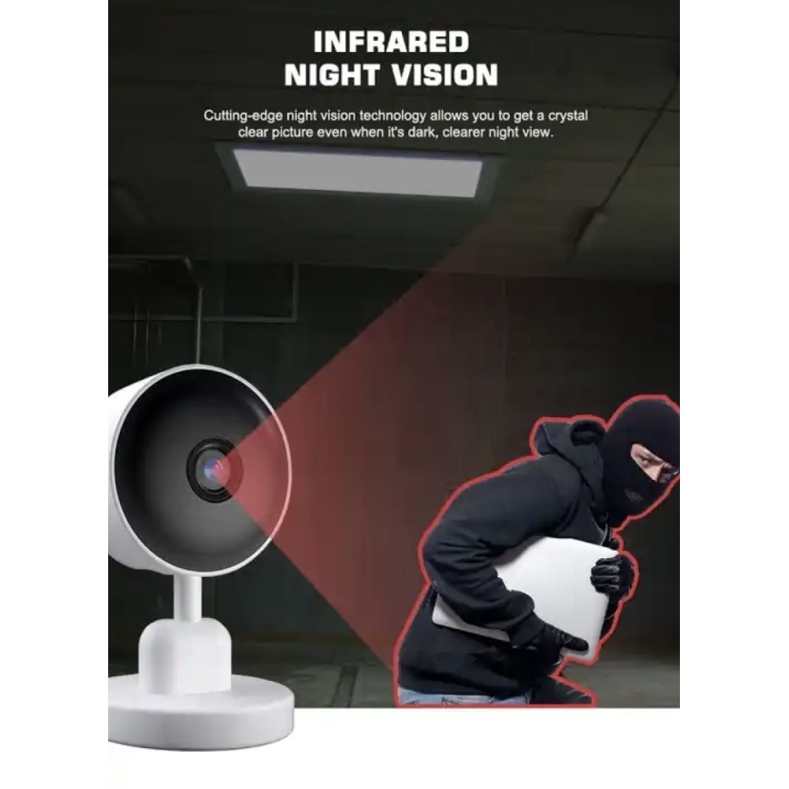 Immax NEO 07784L - Nutikas sisekaamera NEO LITE 3MP Wi-Fi Tuya