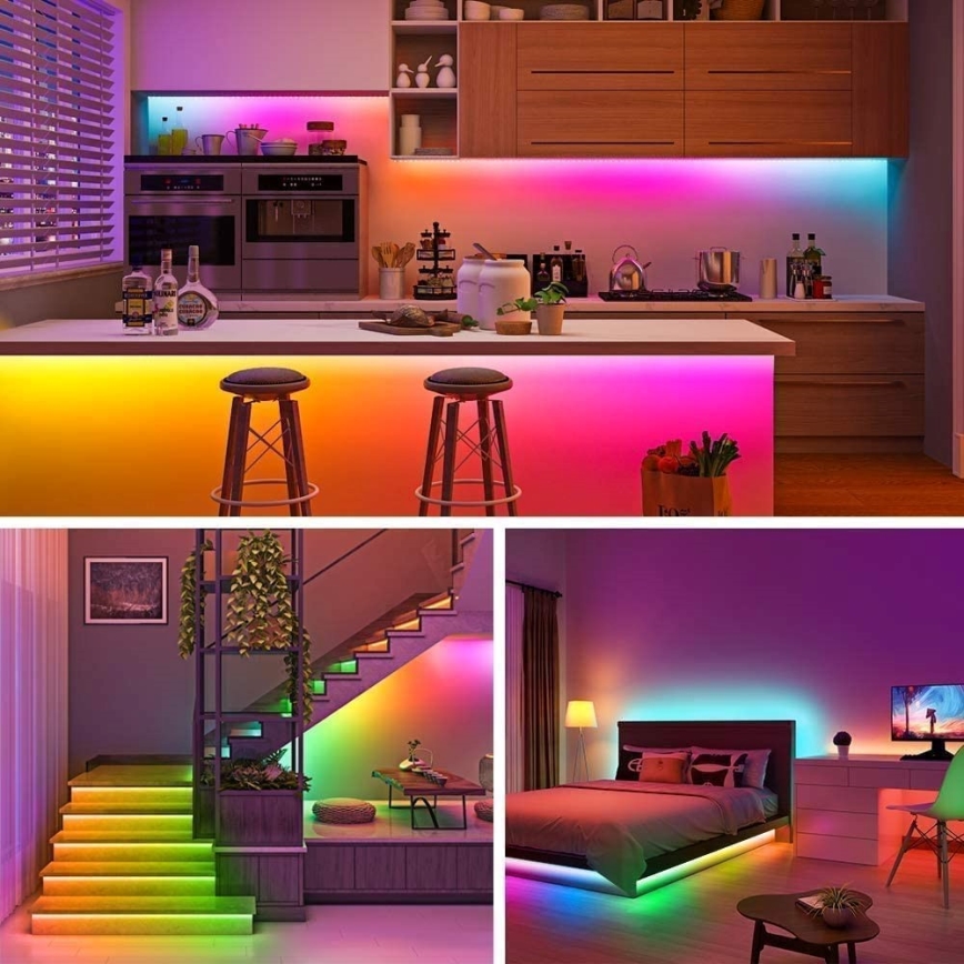 Immax NEO 07790L - LED RGB+CCT Hämardatav valgusriba NEO SMART LED/15W/230V 3m IP65 Wi-Fi Tuya