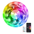 Immax NEO 07791L - LED RGB Hämardatav valgusriba NEO LITE LED/18W/230V 5m IP65 MUSIC Wi-FI Tuya + kaugjuhtimispult