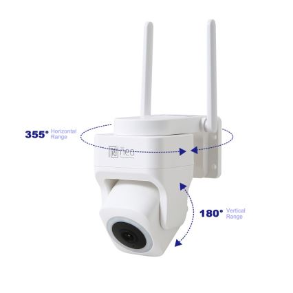 Immax NEO 07793L - Nutikas välikaamera CUBE 4MP anduriga 5V IP65 Wi-Fi Tuya