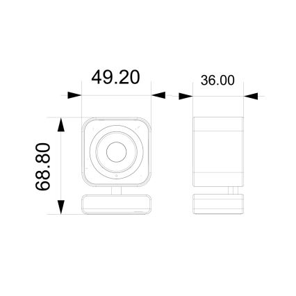 Immax NEO 07796L-Nutikas sise kaamera anduriga LITTLE CUBE 3MP 5V Wi-Fi Tuya