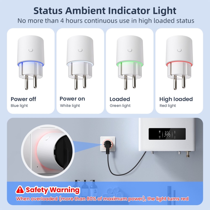 Immax NEO 07812L - Nutipistik E 3500W Wi-Fi