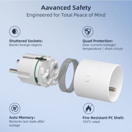 Immax NEO 07812L - Nutipistik E 3500W Wi-Fi