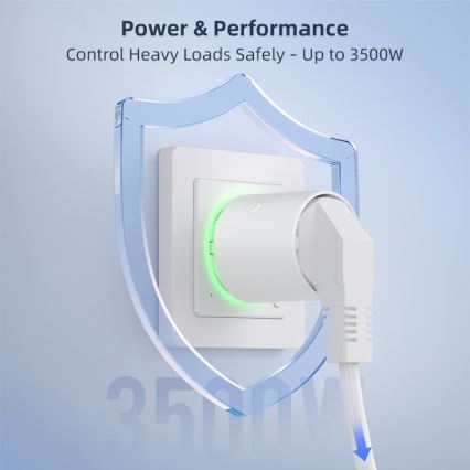 Immax NEO 07813L - Nutikas pistikupesa F 3500W Wi-Fi