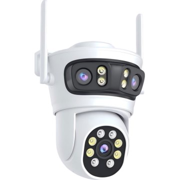 Immax NEO 07823L - Nutikas välikaamera koos anduriga 2MP+2MP+2MP 5V Wi-Fi