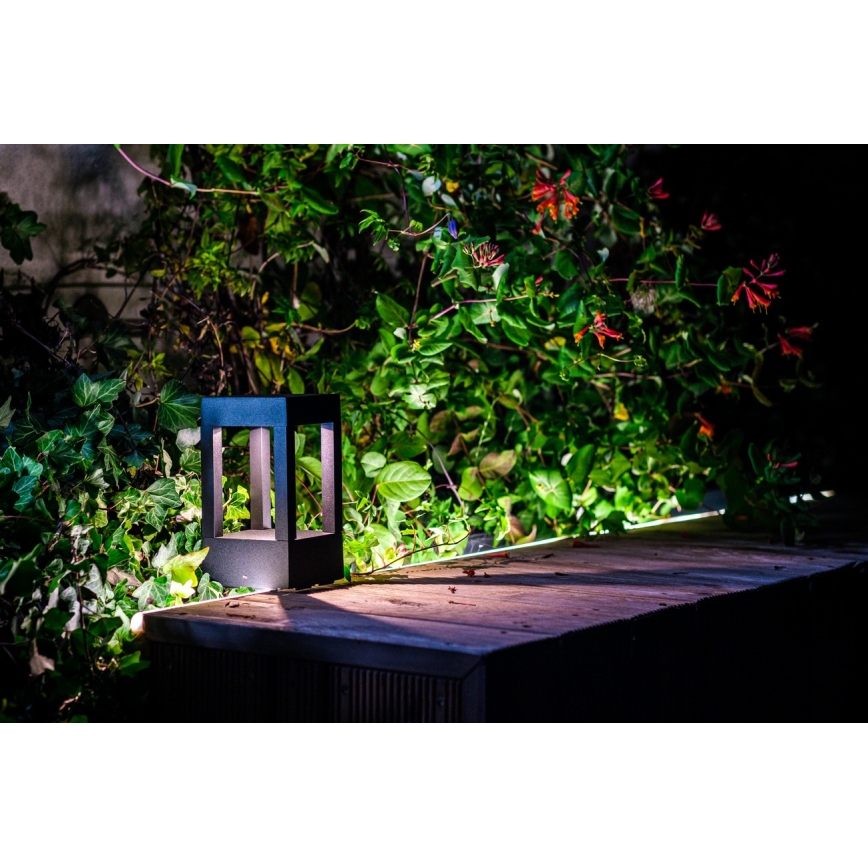 Immax NEO 07902L - LED RGB+CCT Väli hämardatav lamp NEO LITE CUBE LED/10W/230V 2700-6500K IP67 Wi-Fi Tuya must