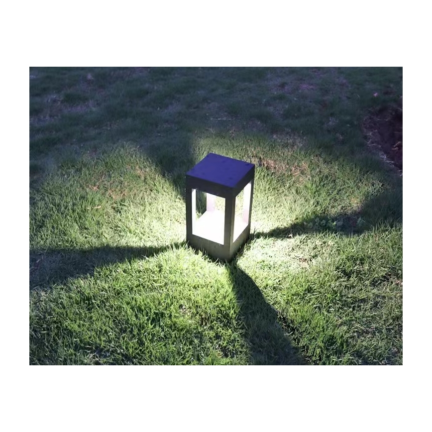 Immax NEO 07902L - LED RGB+CCT Väli hämardatav lamp NEO LITE CUBE LED/10W/230V 2700-6500K IP67 Wi-Fi Tuya must