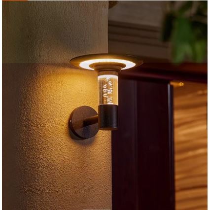 Immax NEO 07907L - LED RGB+CW/W Hämardatav päikesepaneeliga Seinavalgusti BUBBLES LED/2W/5,5V IP54 Tuya