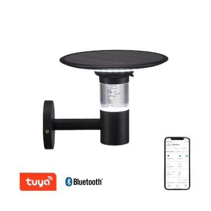 Immax NEO 07907L - LED RGB+CW/W Hämardatav päikesepaneeliga Seinavalgusti BUBBLES LED/2W/5,5V IP54 Tuya