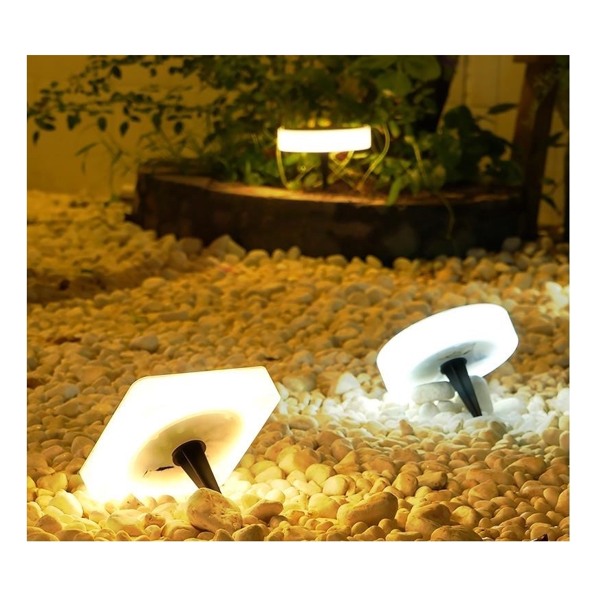 Immax NEO 07911L - LED RGB Hämardatav päikesepaneeliga valgusti koos anduriga NEO LITE LED/1W/5V kandiline IP54 Tuya