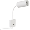 Immax NEO 08296L - seinavalgusti USB-iga PUNTO 1xGU10/9W/230V valge