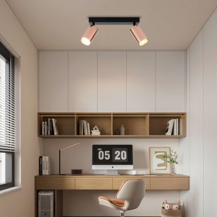Immax NEO 08302L - PUNTO spottvalgusti 2xGU10/9W/230V roosakuldne