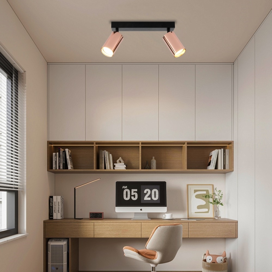 Immax NEO 08302L - PUNTO spottvalgusti 2xGU10/9W/230V roosakuldne