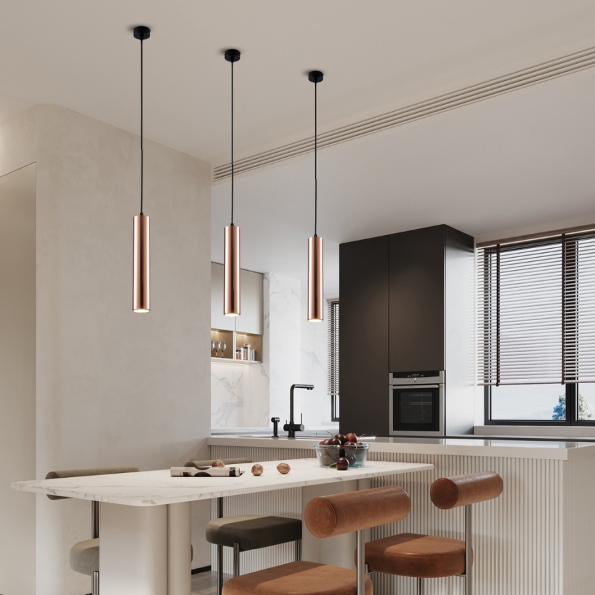 Immax NEO 08306L - PUNTO rippvalgusti kaabliga 1xGU10/9W/230V roosakuldne