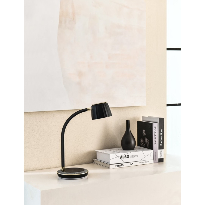Immax NEO 08996L - LED Hämardatav laualamp juhtmevaba laadimisega PERLA LED/1,5W + LED/6W/230V 3800-4300K