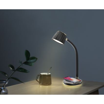 Immax NEO 08996L - LED Hämardatav laualamp juhtmevaba laadimisega PERLA LED/1,5W + LED/6W/230V 3800-4300K