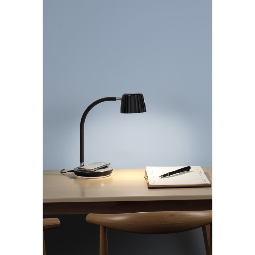 Immax NEO 08996L - LED Hämardatav laualamp juhtmevaba laadimisega PERLA LED/1,5W + LED/6W/230V 3800-4300K