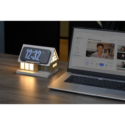 Immax NEO 09108L - LED-laualamp traadita laadimisega DREAM HOME LED/2W/230V