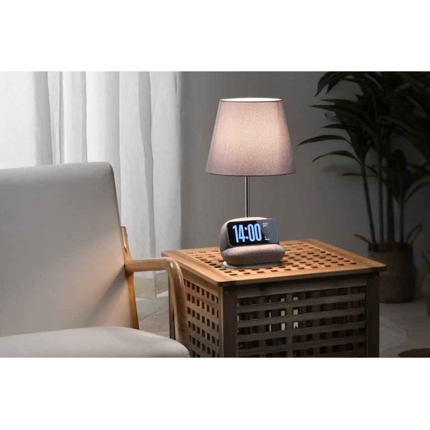 Immax NEO 09109L - LED-hämardatav laualamp traadita Qi-laadimisega SOFA LED/6W/230V hall