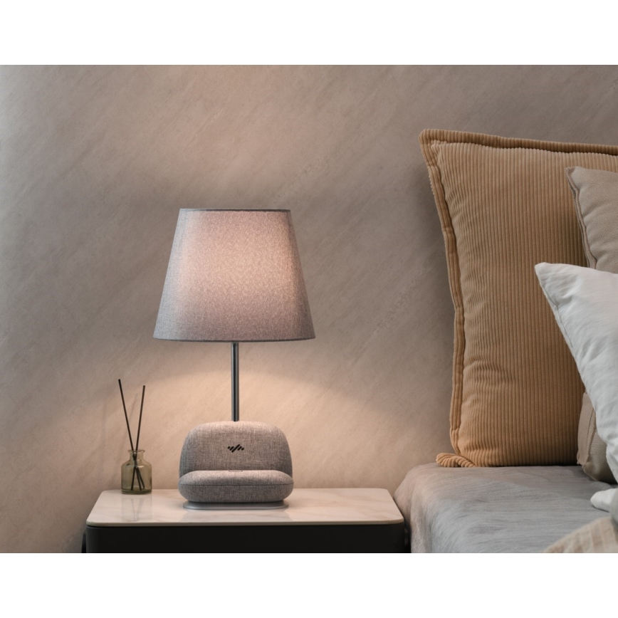 Immax NEO 09109L - LED-hämardatav laualamp traadita Qi-laadimisega SOFA LED/6W/230V hall