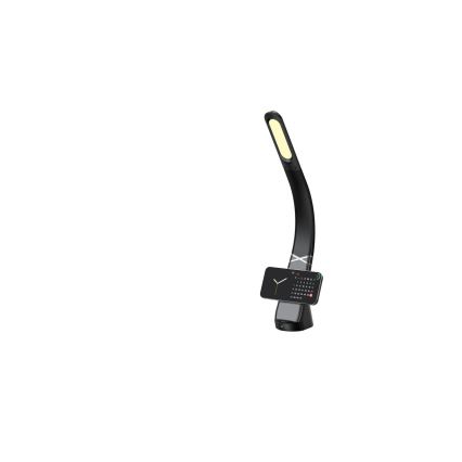 Immax NEO 09110L - hämardatav LED-laualamp traadita laadimisega MAGIC LED/5W/230V, must